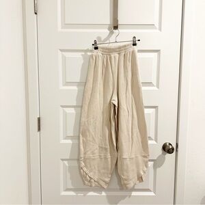 Free People Beach Pants with Elastic Waistband